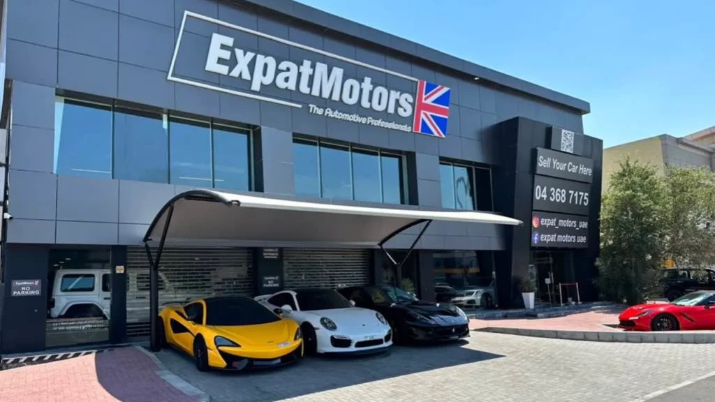Expat Motors showroom