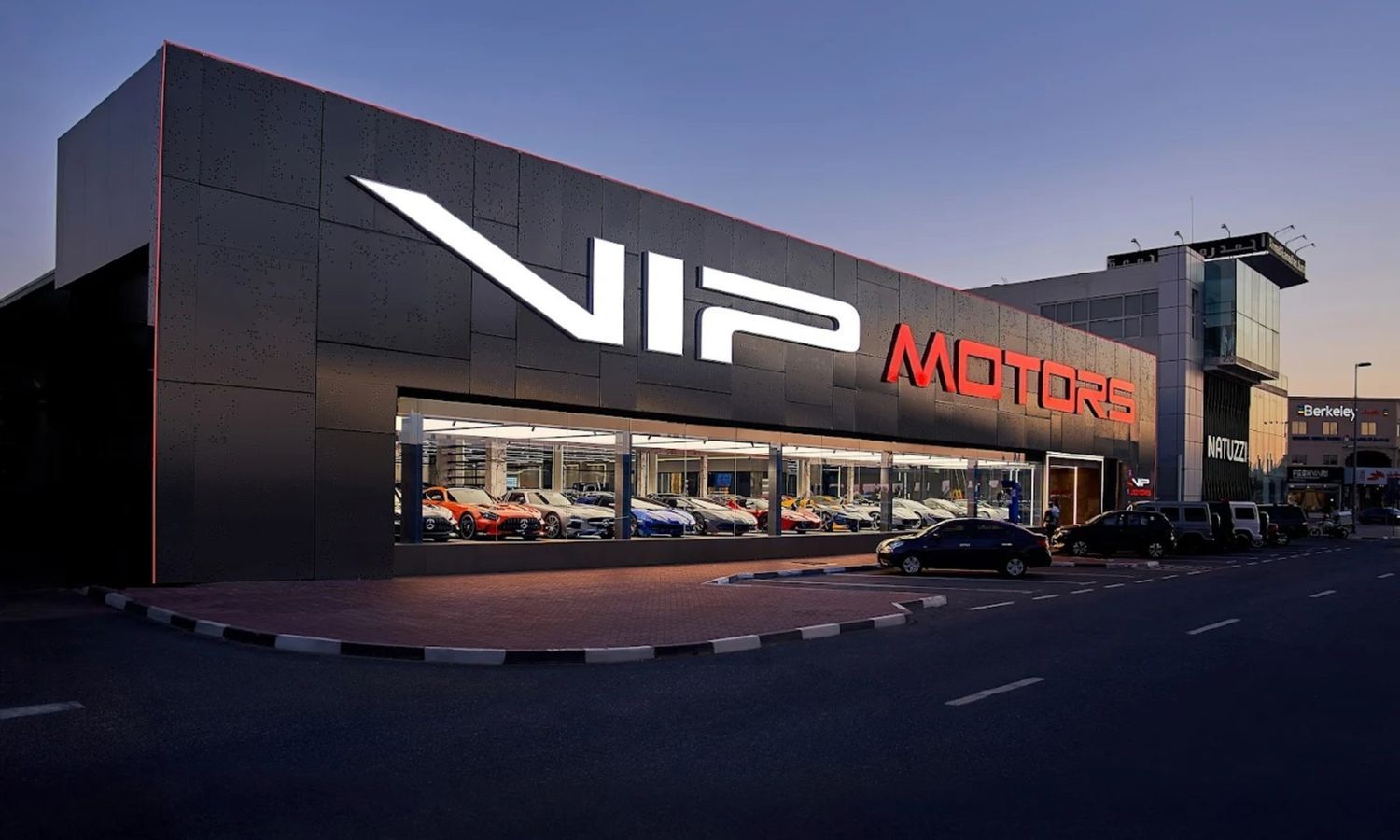 VIP Motors showroom