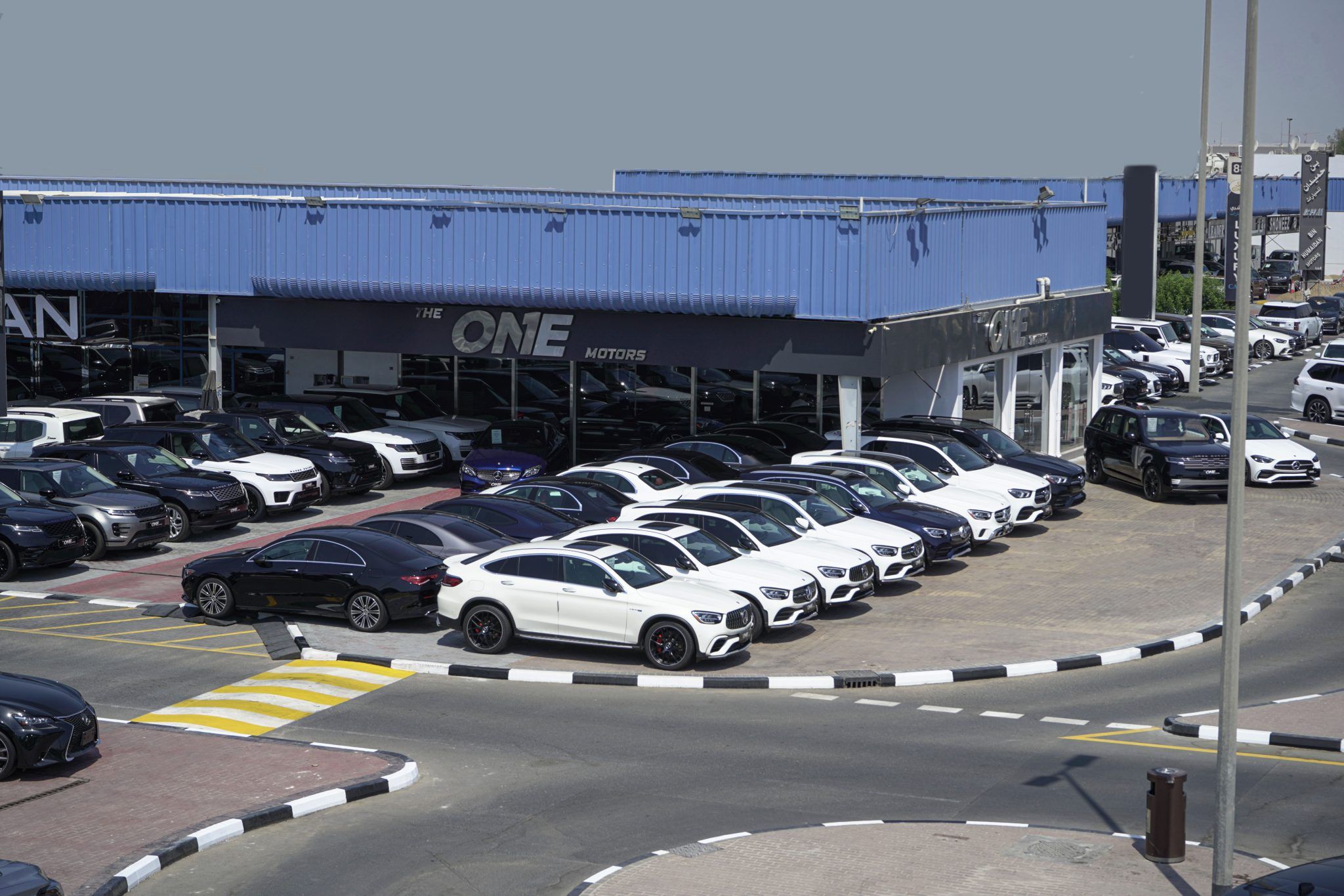 The One Motors showroom