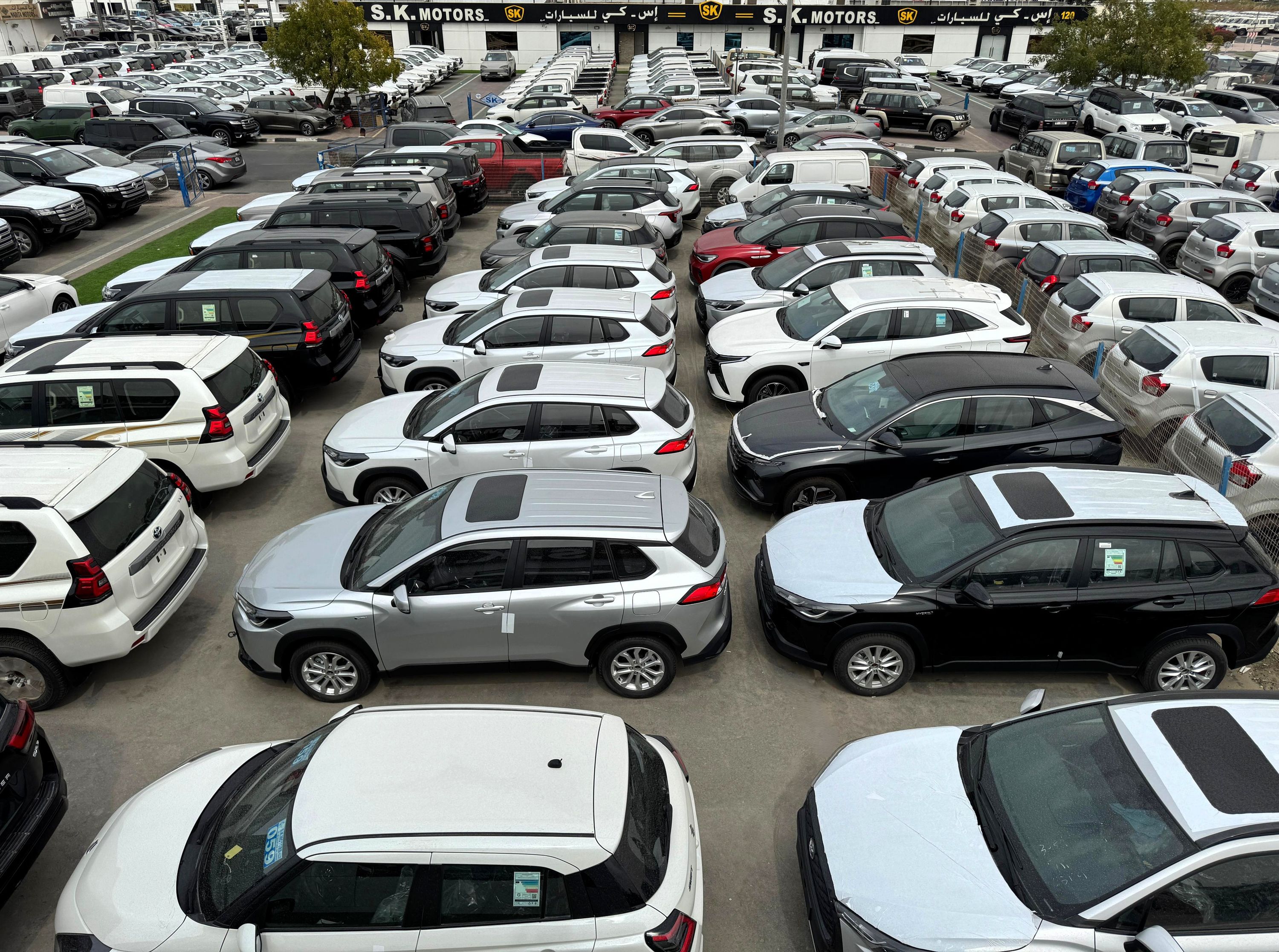 SK Motors showroom